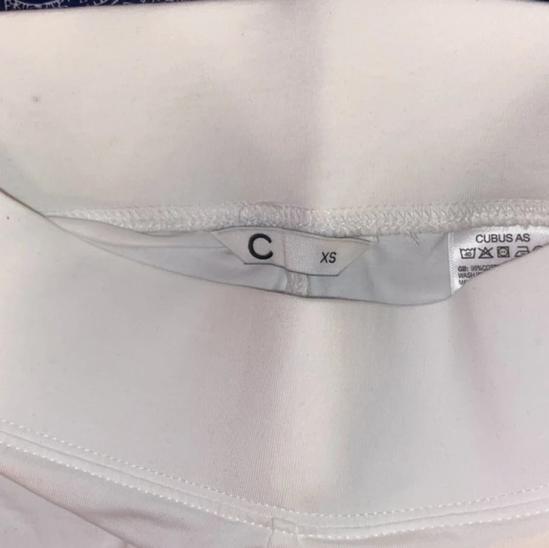 Vit Cykel byxor  - 90