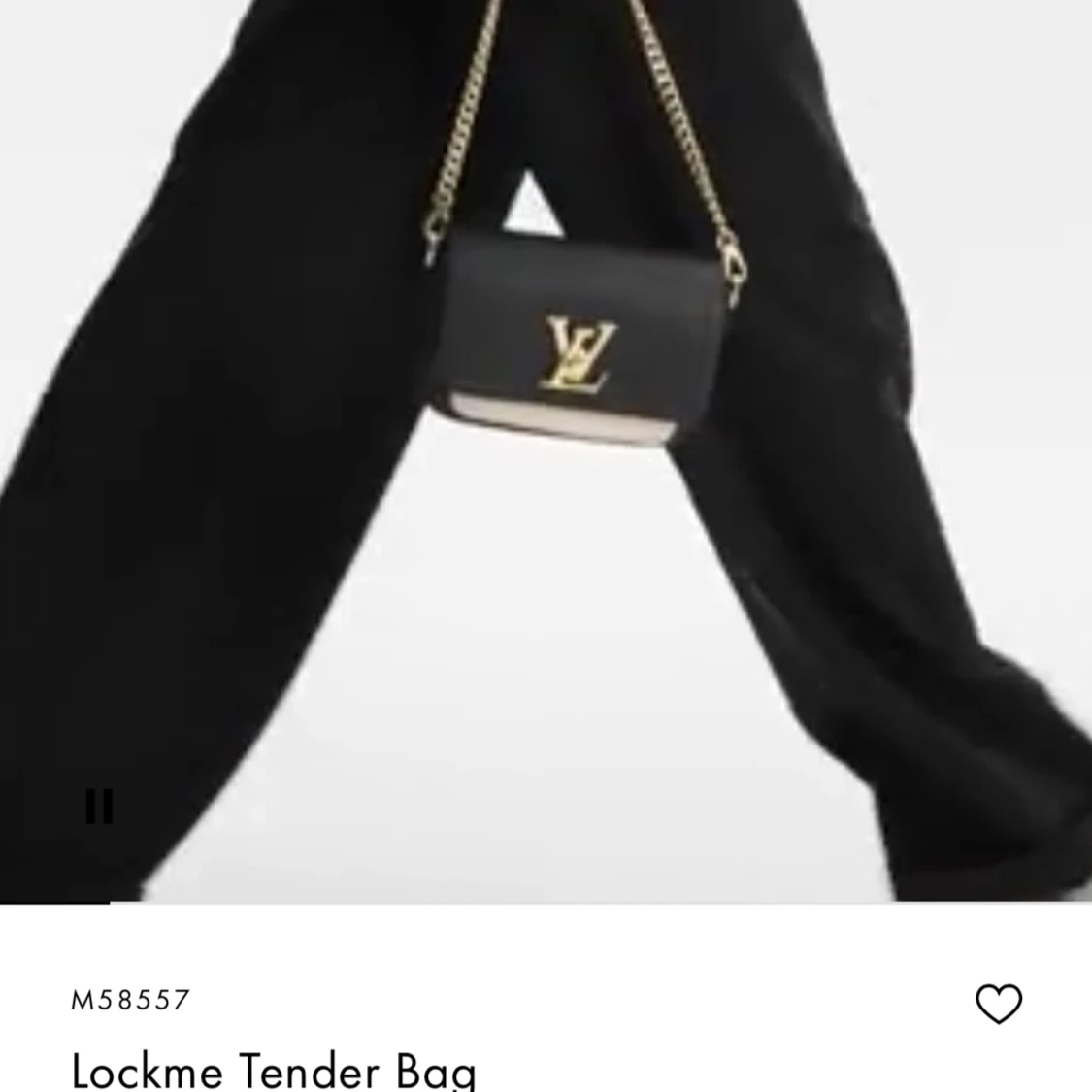 Louis Vuitton Lock me tender bag - 90