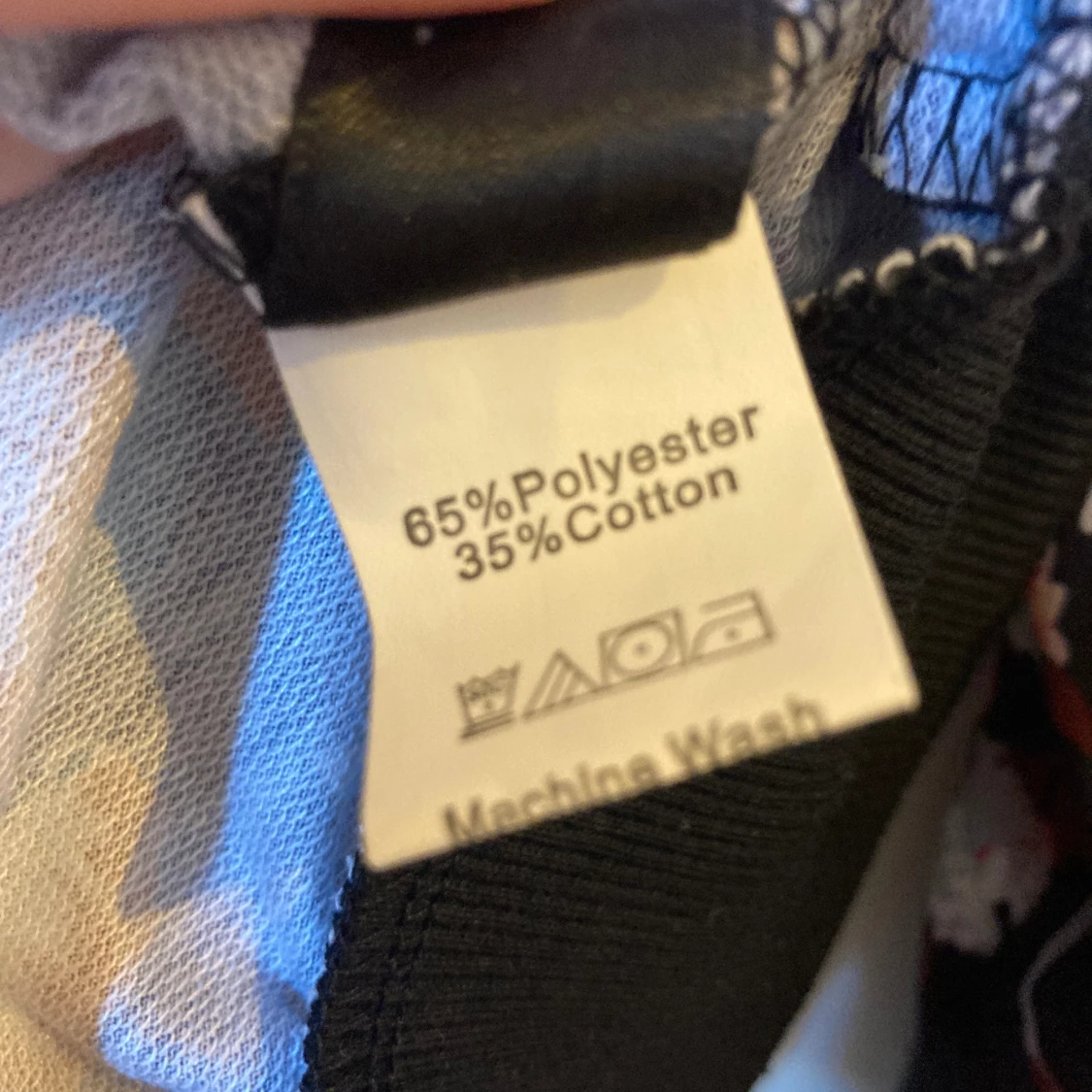 Blommönstrad tunn bomberjacka  - 91