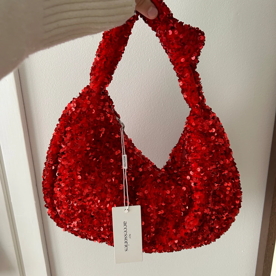 Glittrig väska - 90