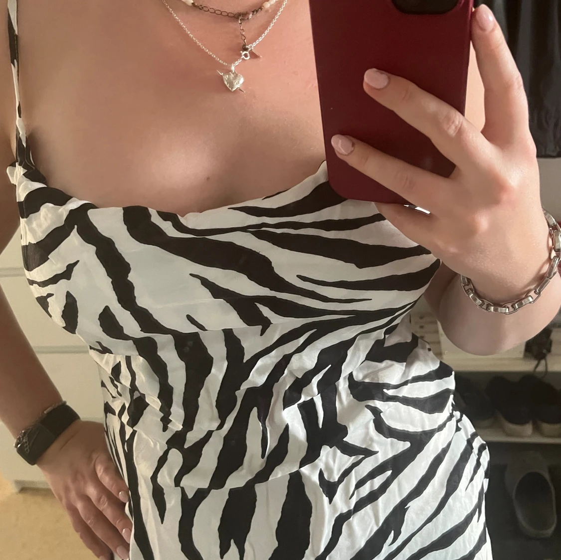 Zebra klänning - 91