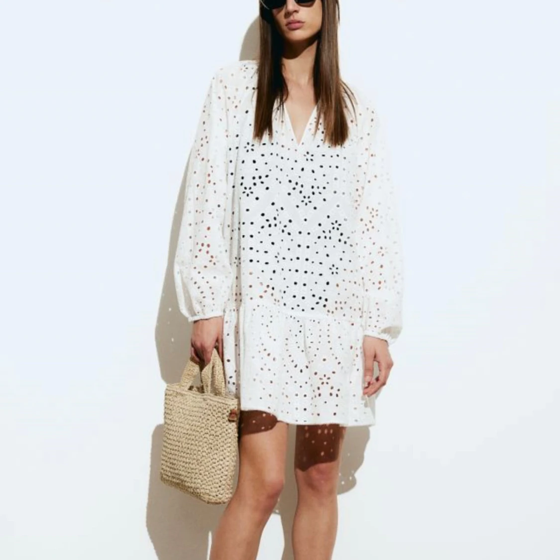 Vit klänning ifrån HM - 91