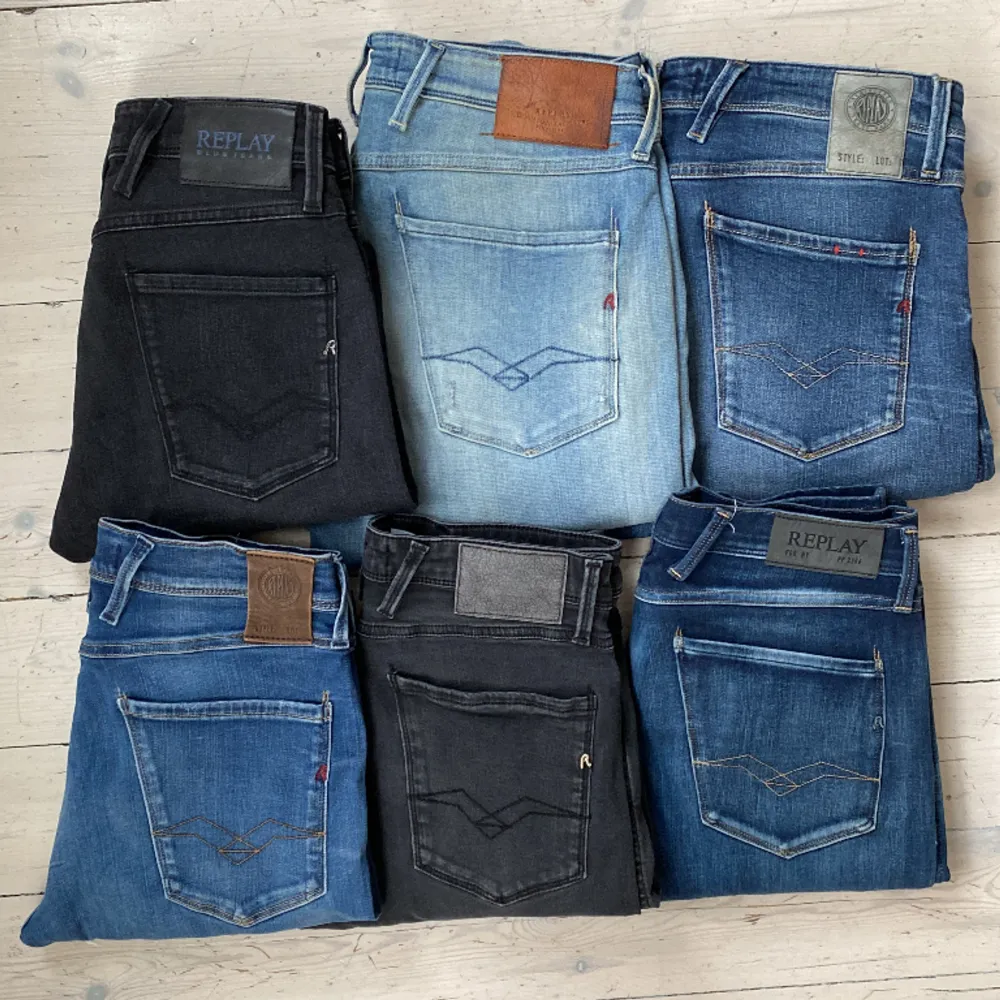 SLUTSÅLDA! Men säljer fler Replay jeans i min profil, ta en titt! 🙌 . Jeans & Byxor.