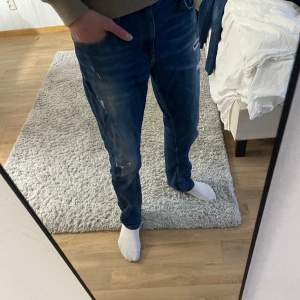 Tvär feta blåa SMOG jeans | skick-9/10 | storlek 33.