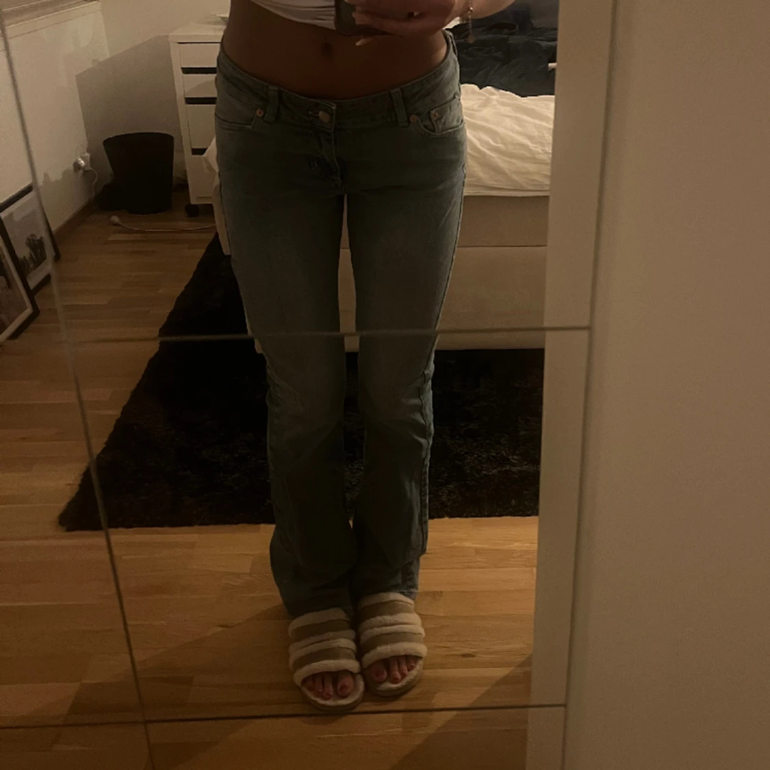 Lågmidjade jeans  - 91