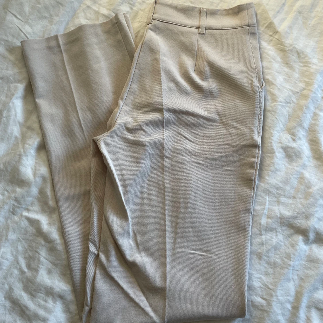 Beiga kostymbyxor Madlady - 90