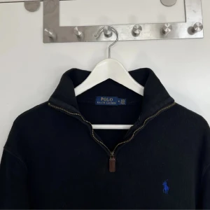 1/4-zip Ralph Lauren - Mörkblå ralph lauren tröja