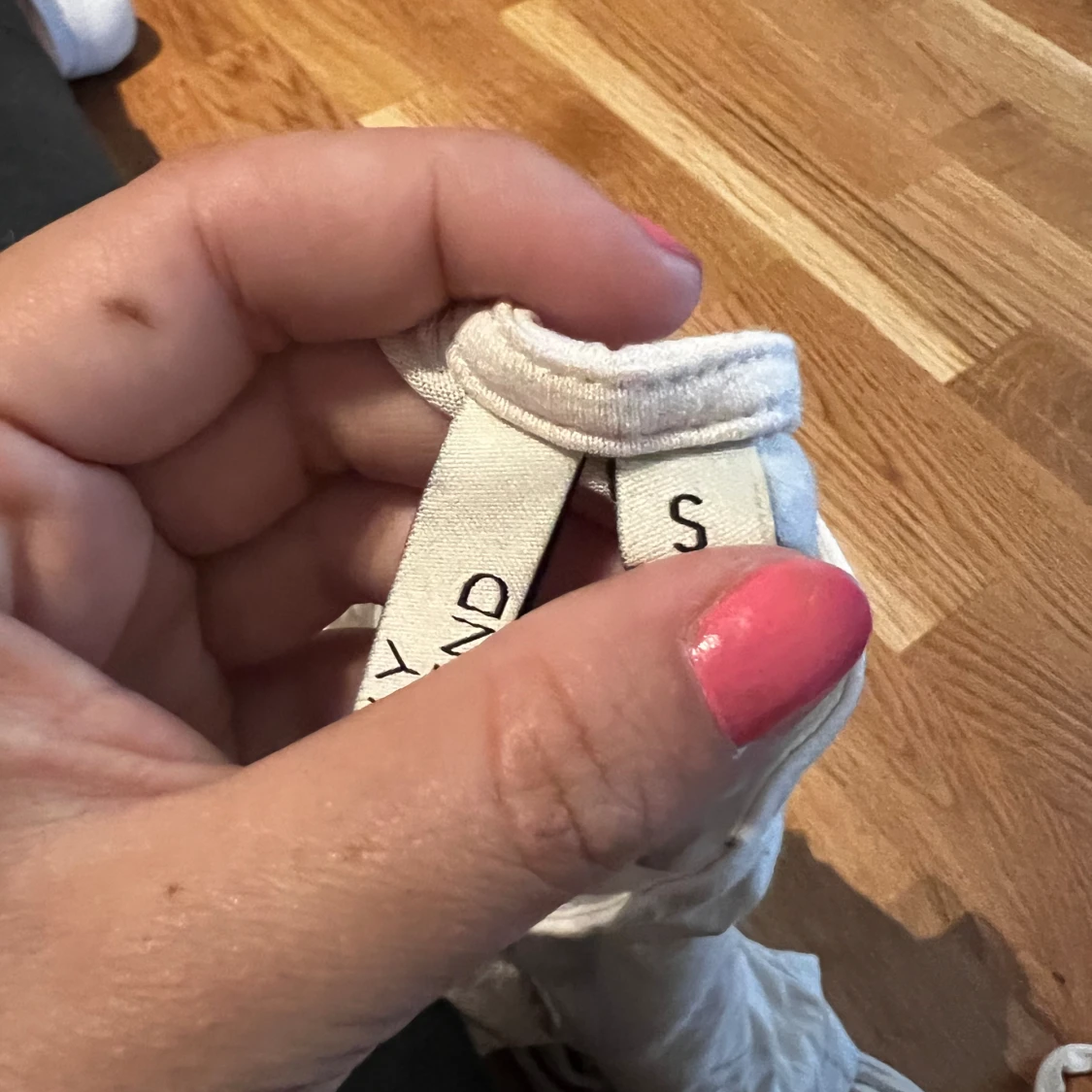 croptop med knytning - 90