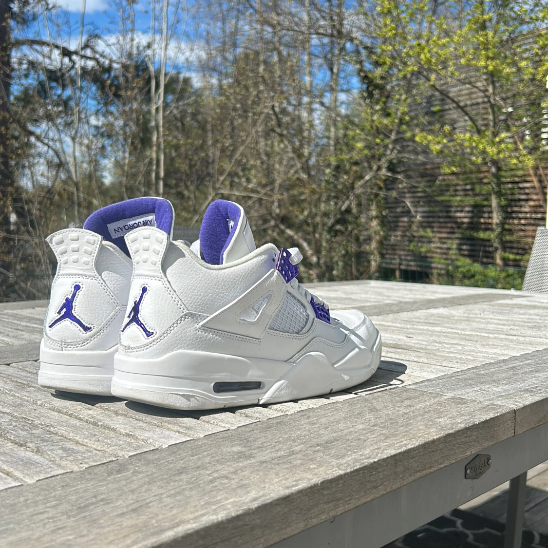Jordan 4 metallic purple - 92