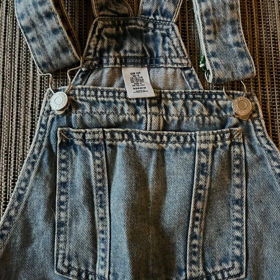 Hängselshorts denim strl 146 - 90