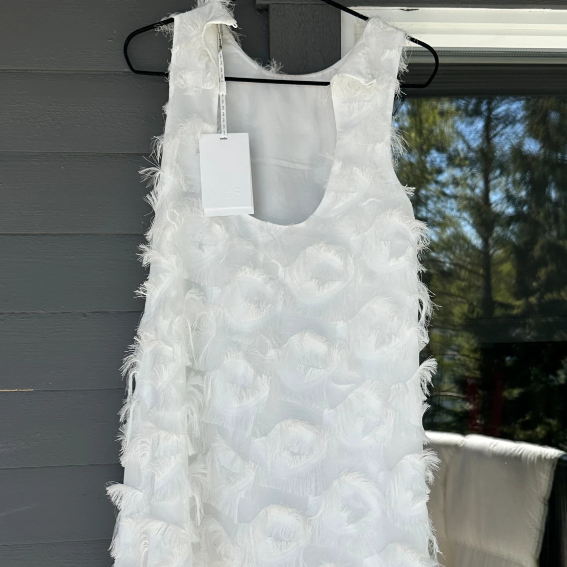 YAS vit klänning - 90