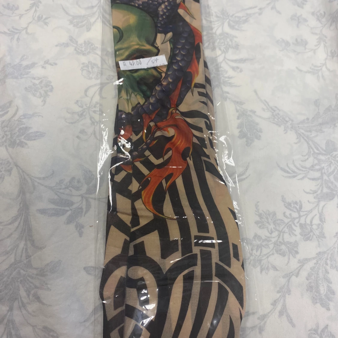 Armstrumpa med Tatuering Mönster  - 1