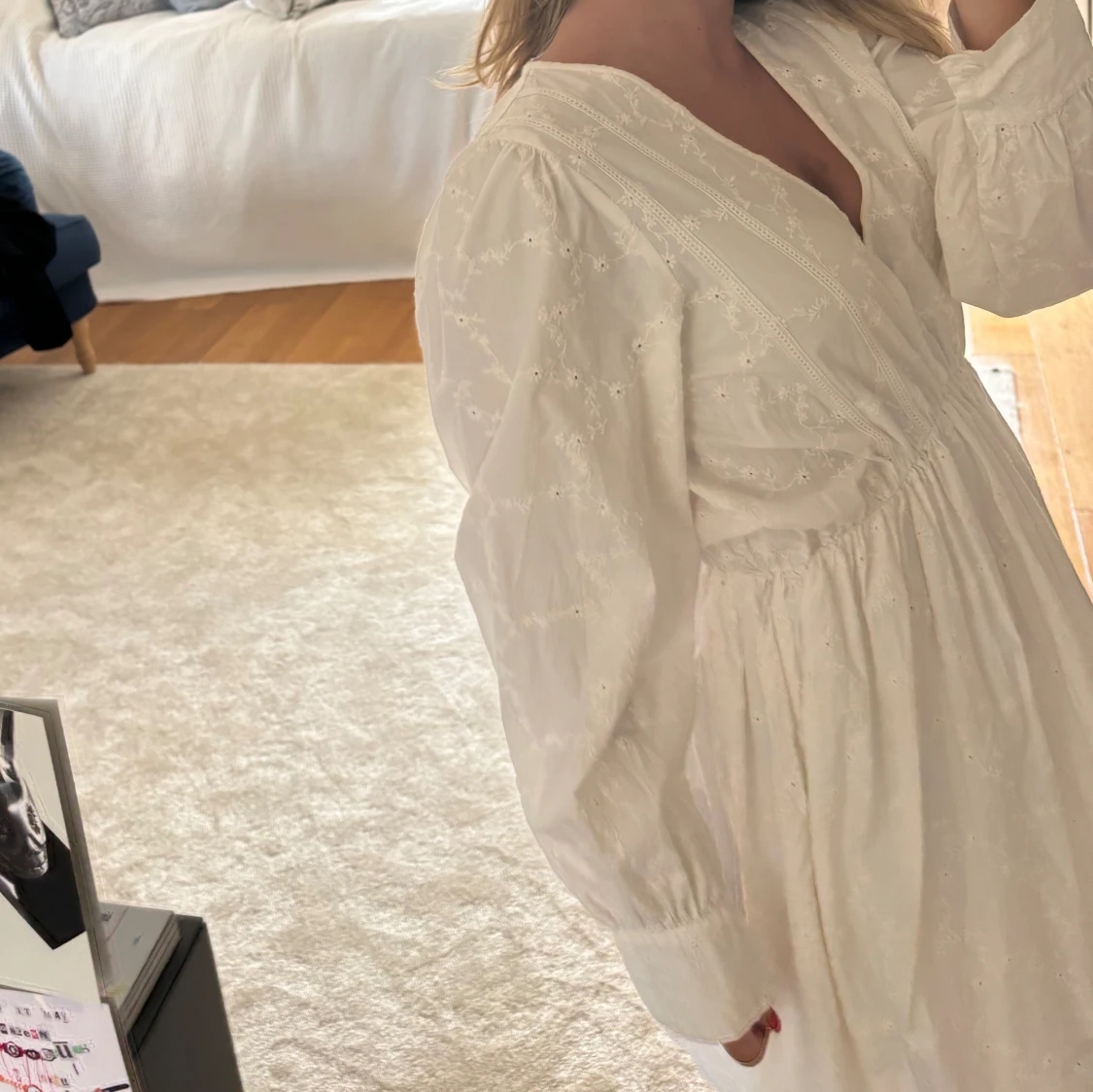 Vit klänning  - 90