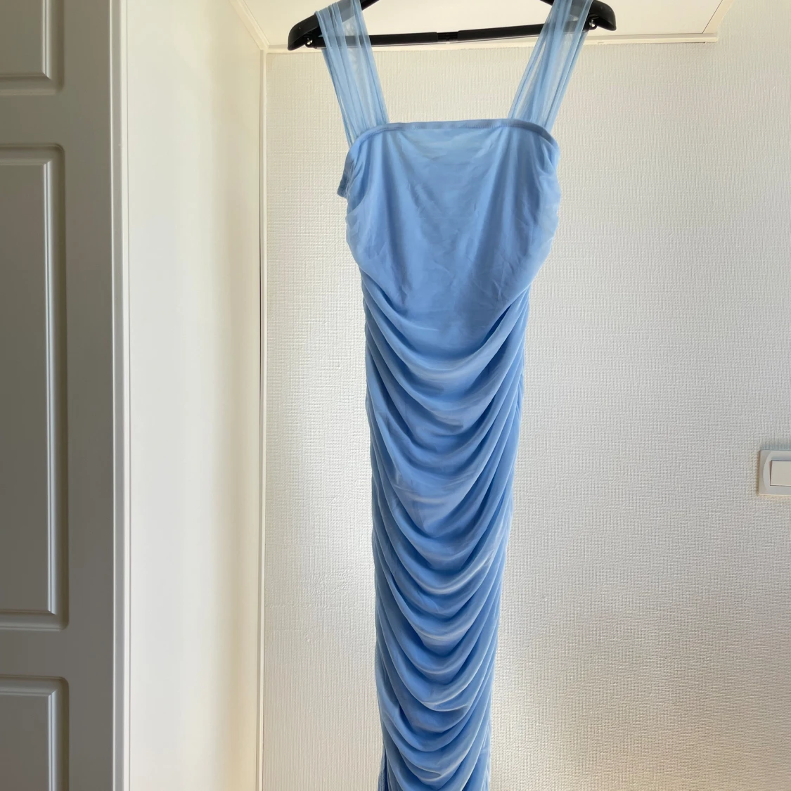 Blå klänning  - 90