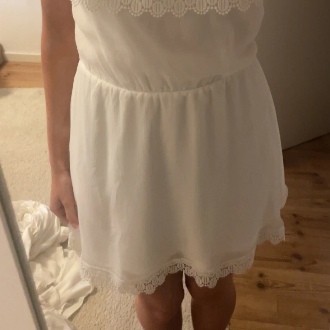 Vit klänning - 90