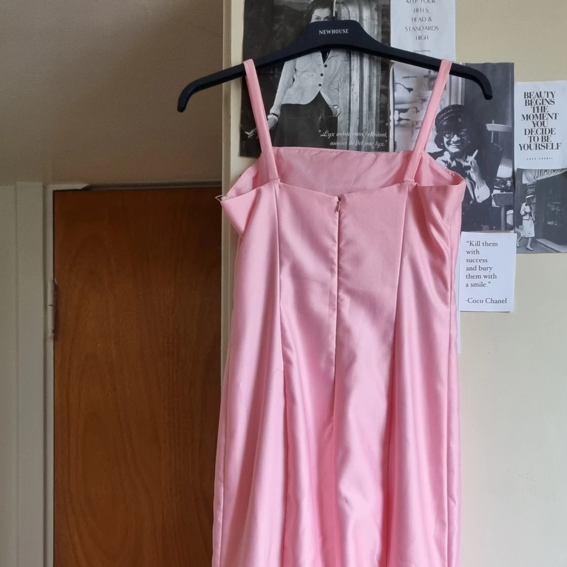 Ljusrosa balklänning  - 91