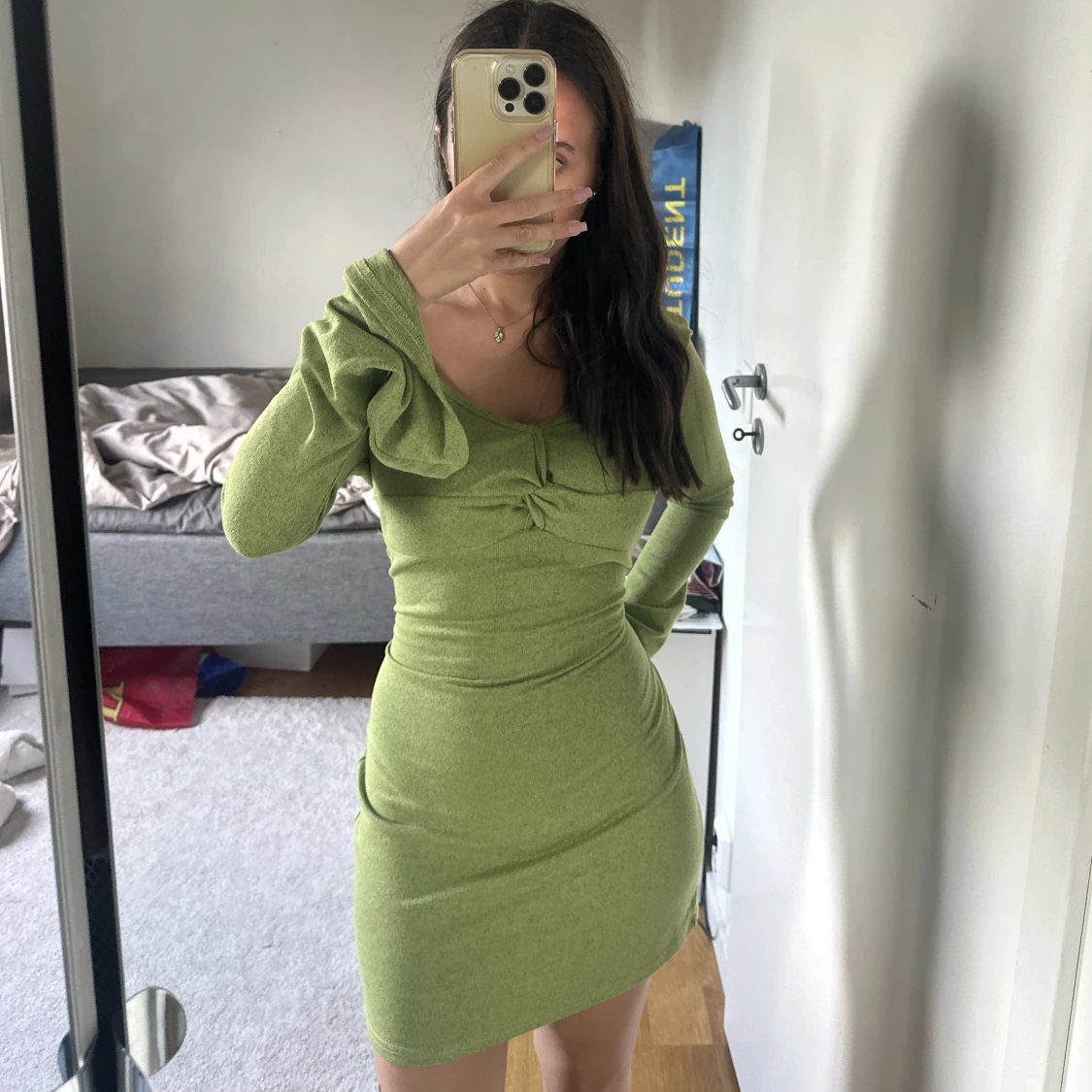 Grön klänning - 90