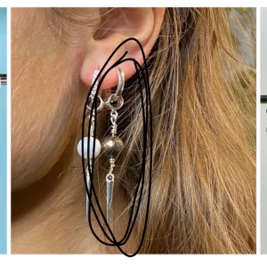 L8h örhänge - Säljer detta jättefina örhänge från l8h som jag aldrig använder längre. Finns inga tecken på användning!  Skriv privat om du vill ha mer bilder:) (Nypris 950kr) (Köparen står för frakt)