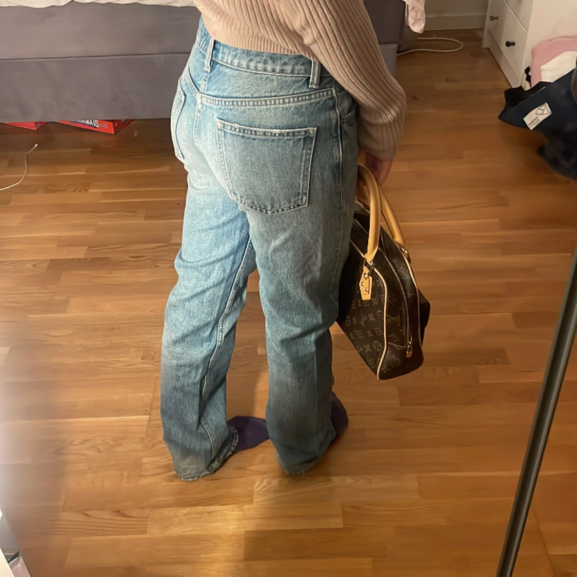 Straight low jeans - 90