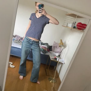 Randig Ralph Lauren T-shirt - Blå randig Ralph Lauren T-shirt 