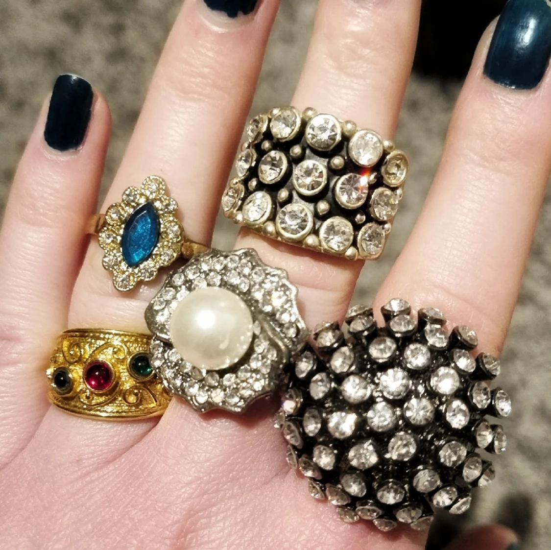 Unika vintage ringar - 90