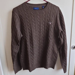 Gant Kabelstickad bomullströja - Storlek:M I mycket bra skick 