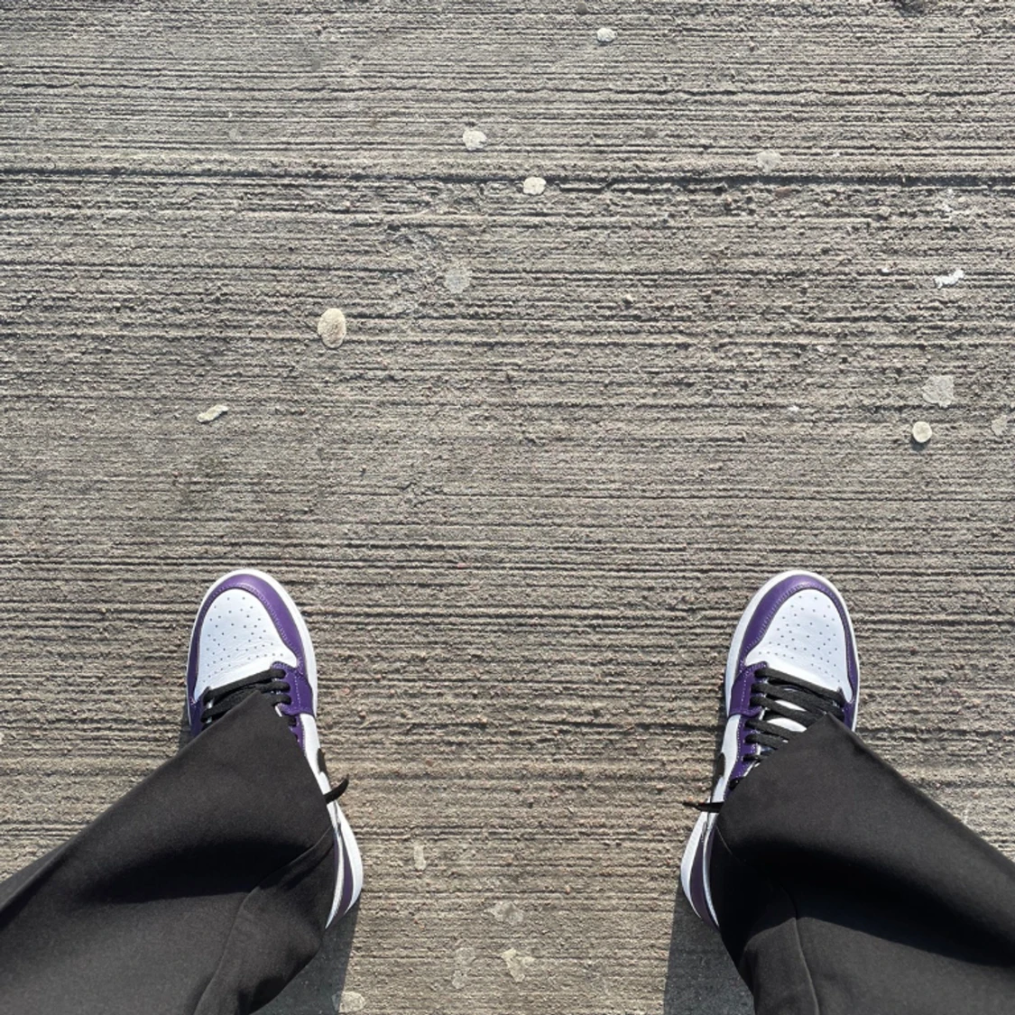 Nike air Jordan 1 court purple - 91