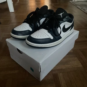 Jordan 1 low Dark treal - Jordan 1 Dark teal storlek 42. Skorna är använda men i bra skick. Sko kartongen ingår. Pris kan diskuteras. Skriv för fler frågor.