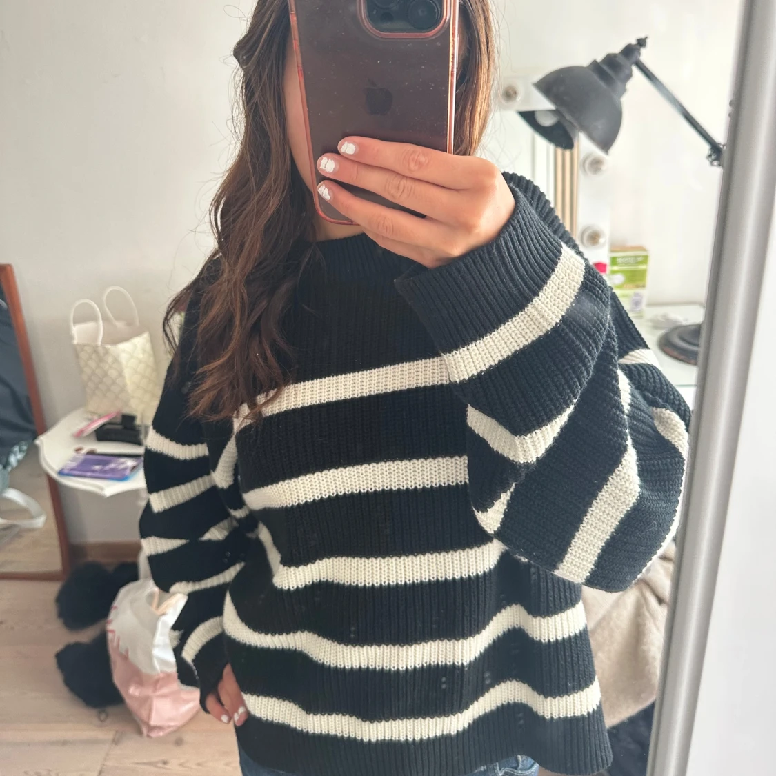 Stickad tröja  - 90