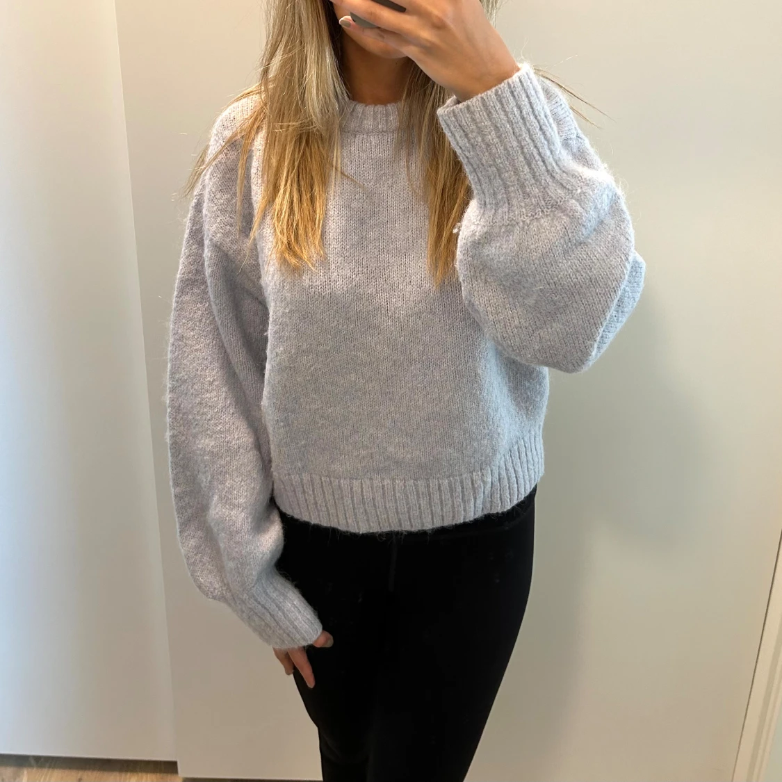 Stickad tröja