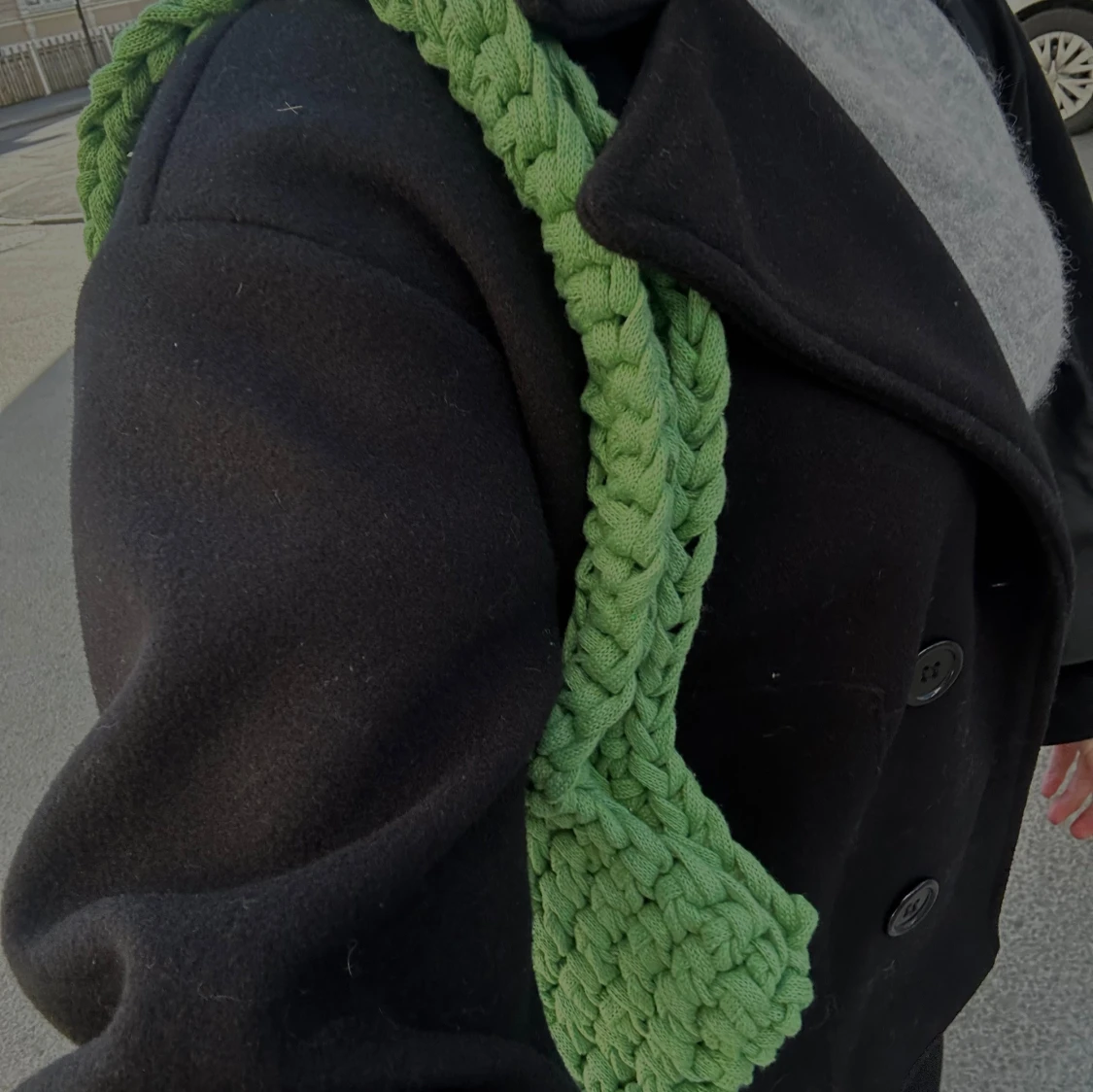 Söt virkad väska - 91