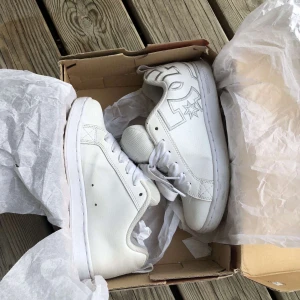 DC shoes  - Sjukt coola dc skor nästan helt oandvända i orginal boxen! Köpta från vinted men tyvärr för små!🫣🫰 kom privat om ni är intresserade ❤️