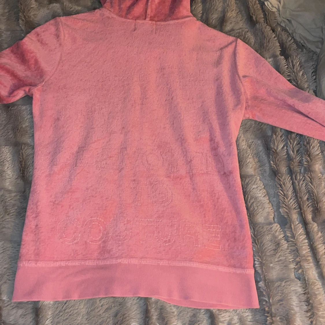 rosa juicy couture tröja/kofta M