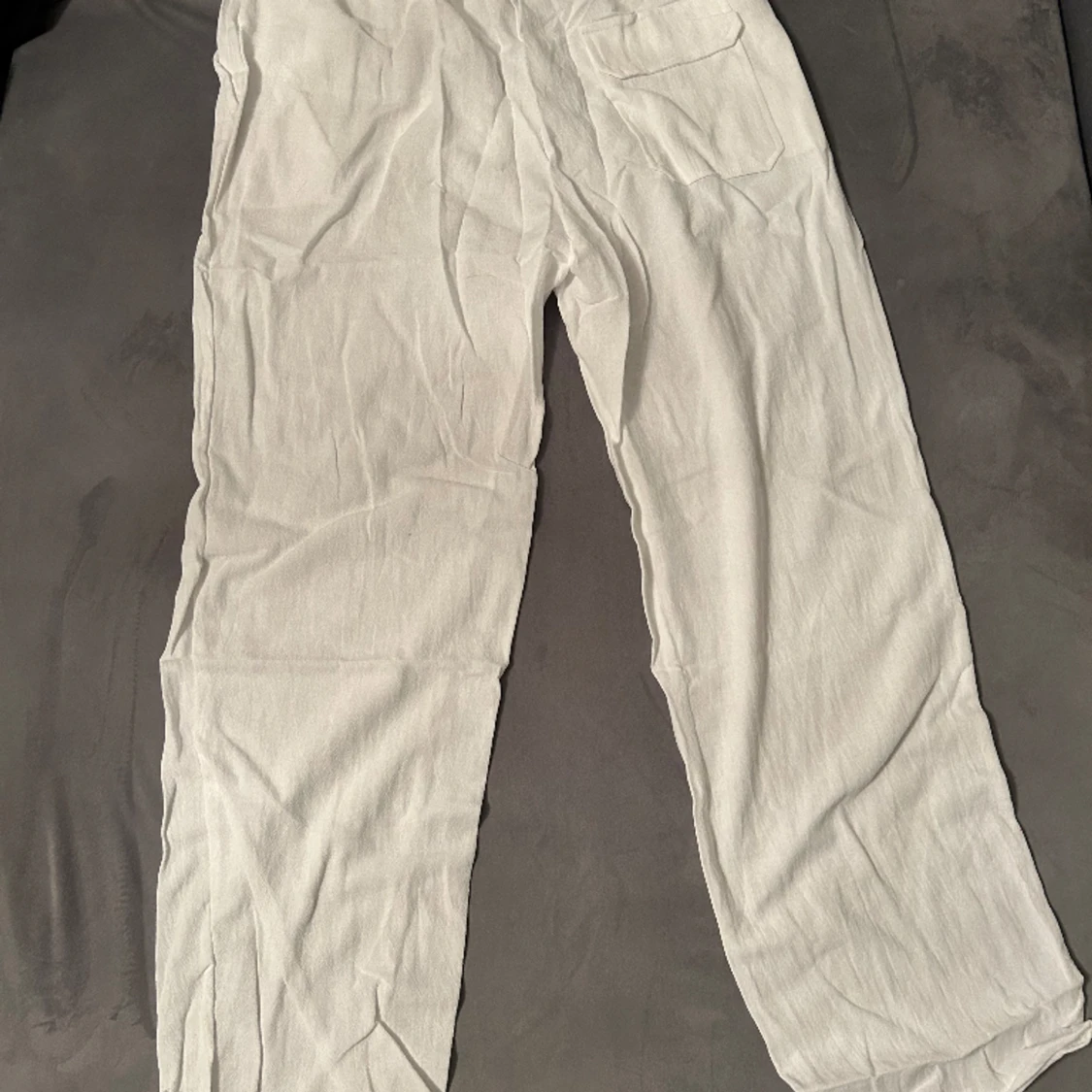 Vita linnebyxor  - 90