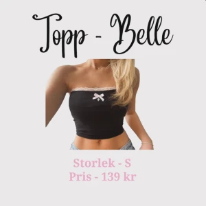 jättefin bandeau topp  - skriv till oss eller kolla in vår Instagram för frågor millefleur_uf 💘