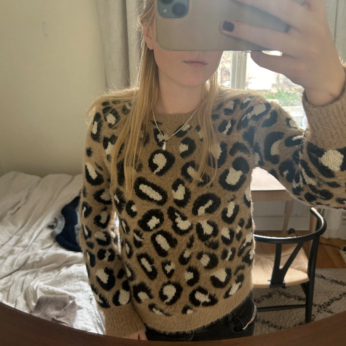 Leopard tröja  - 90