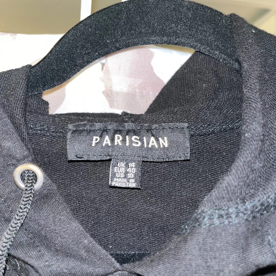 Blockfärgad Hoodie - 91