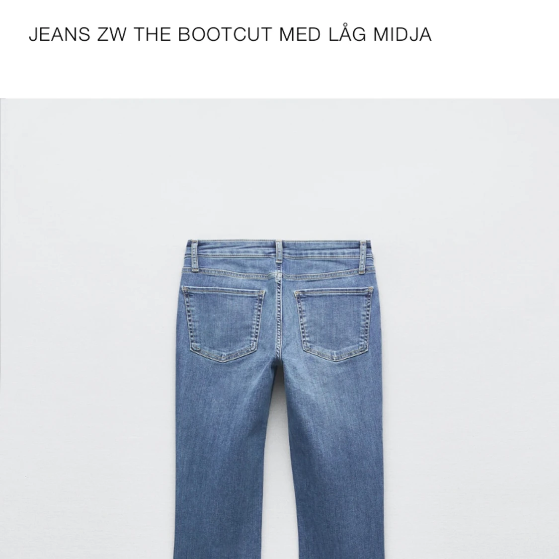 Lågmidjade jeans  - 90