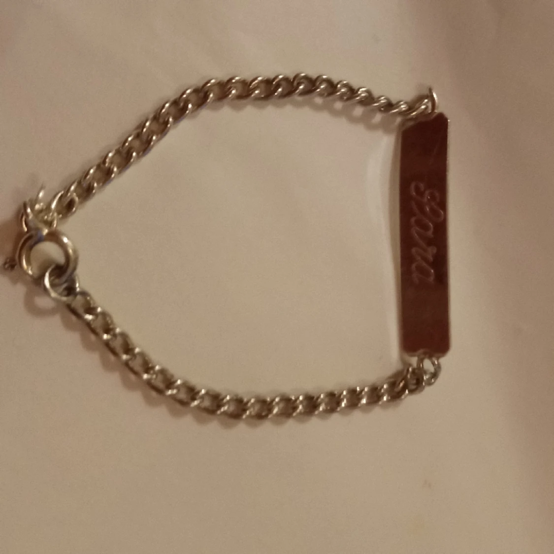 Armband med gravyr Sara Silver 925 . - 91