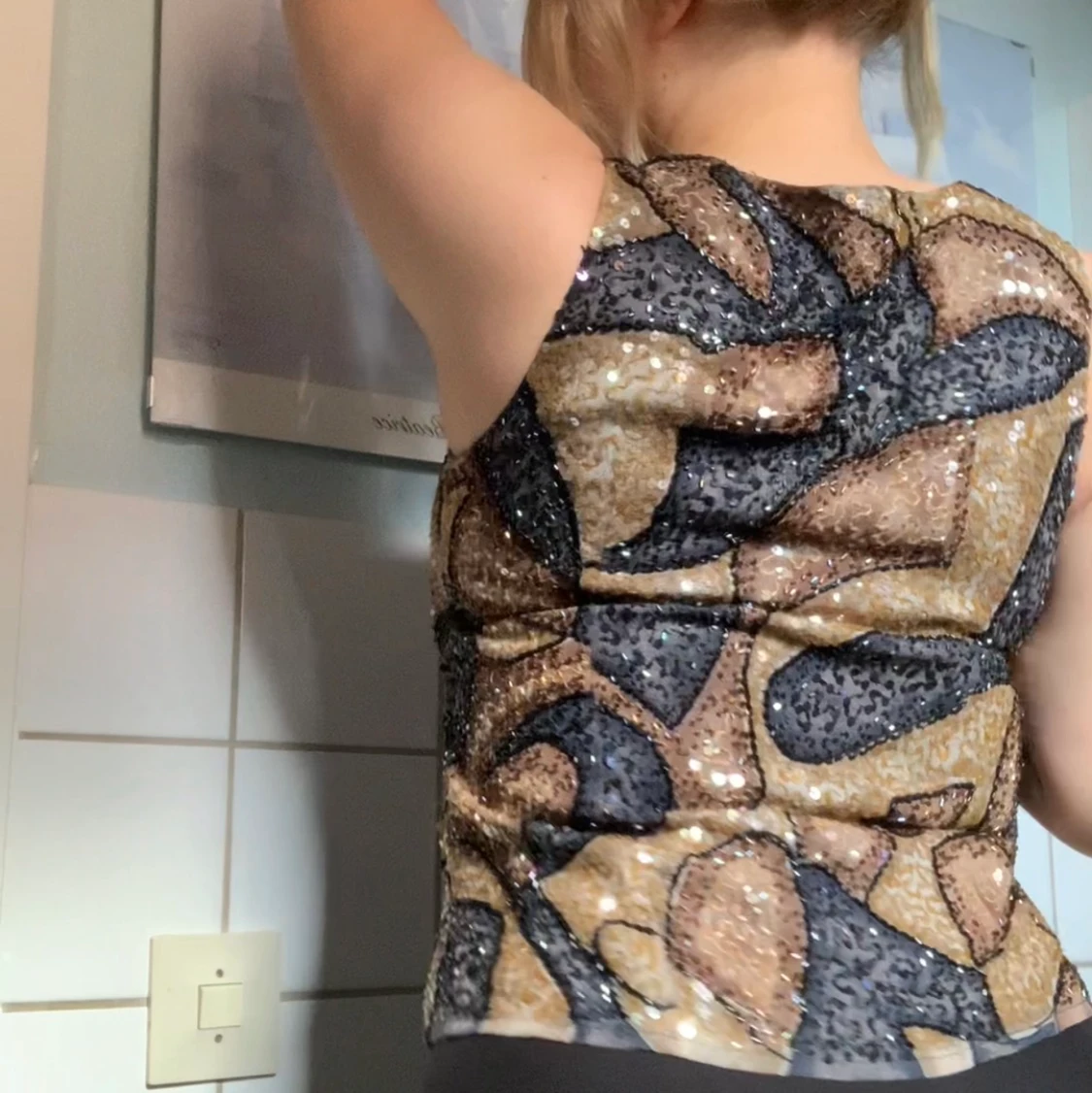 Glittrig 2000-tal topp - 91