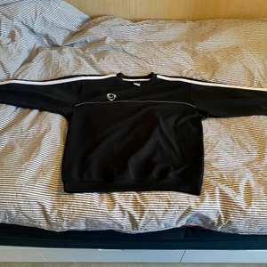 Gammal Nike tröja storlek L - Gammal Nike tröja som sitter lite baggy och har en cool ribbad texur storlek L.  Kan skicka fler bilder i dm och pris kan diskuteras😁