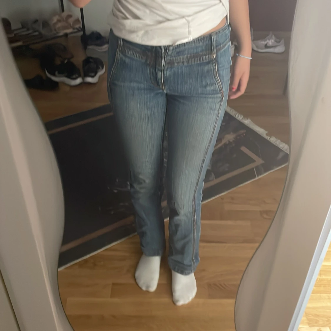 Low rise stefakel jeans size 156-160  - 91