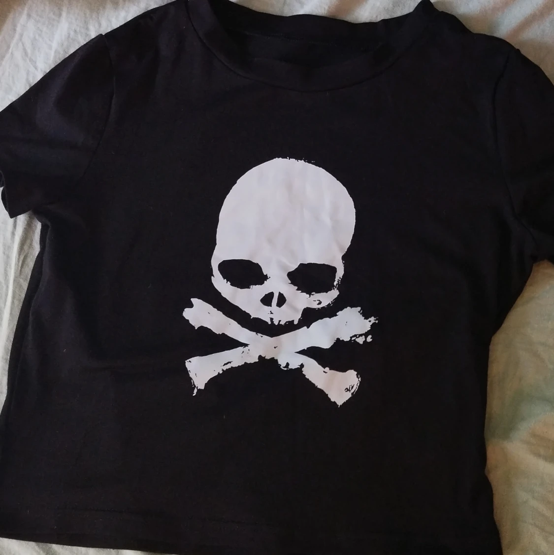 Skull goth top