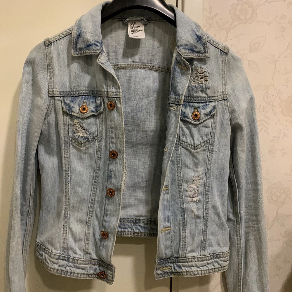 Jeans jacka storlek 36 | Plick Second Hand