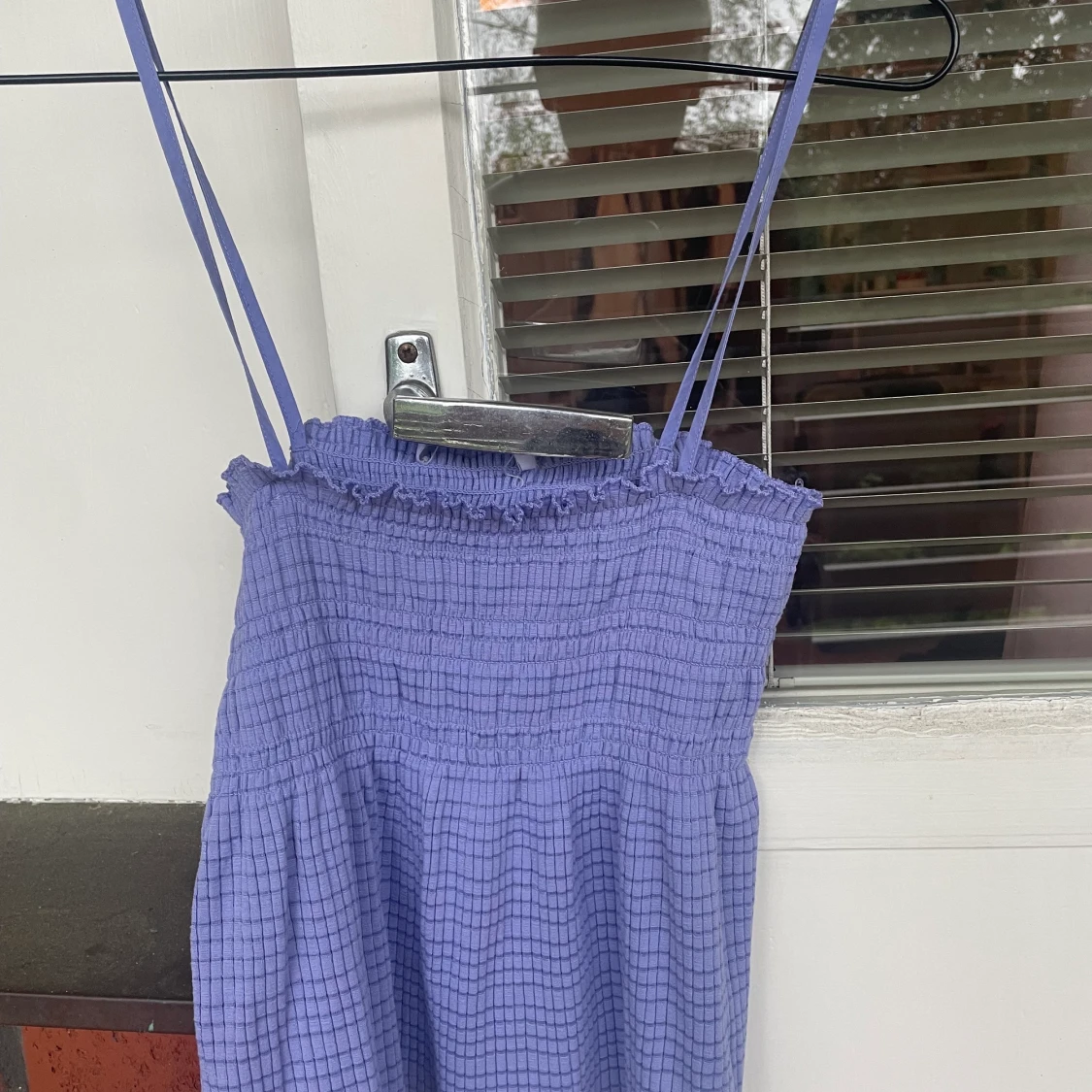 Blått linne från Mango