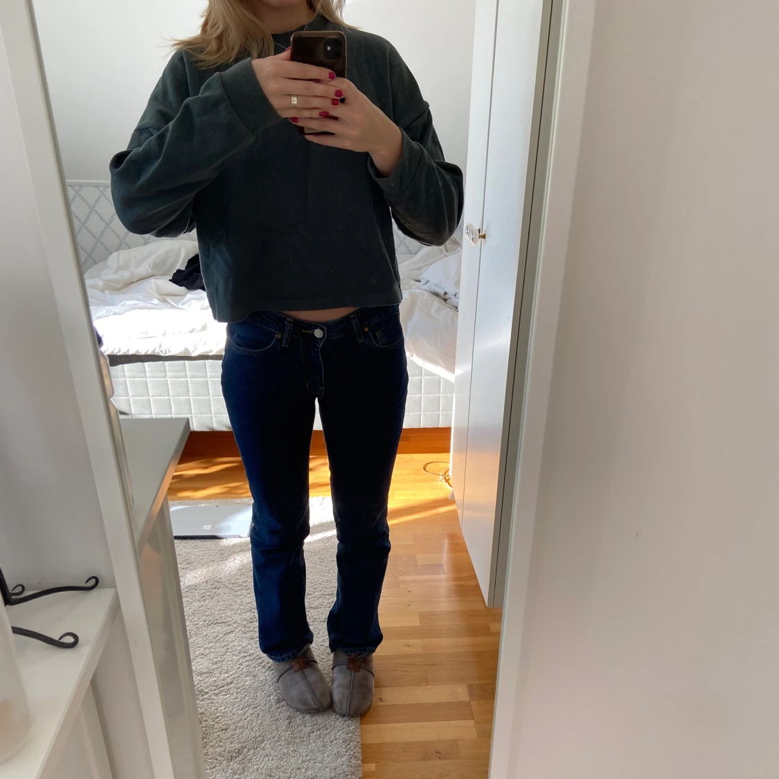 Grön tröja💓 - 90