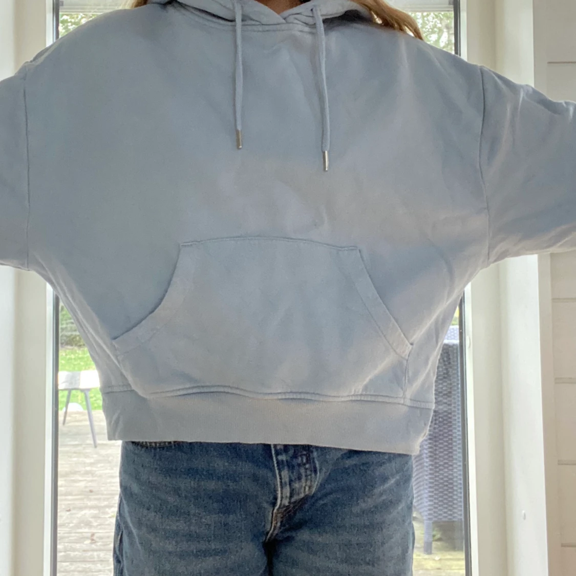 Blå hoodie från Lindex🤍 - 91