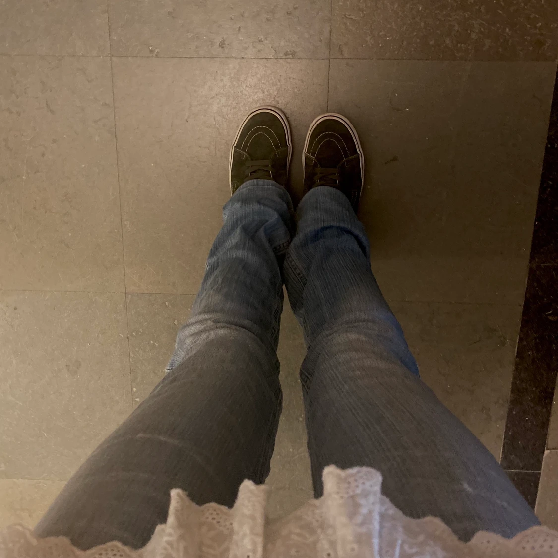 Gröna mocka skor - 91