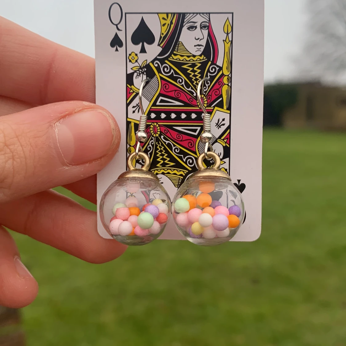 Boll örhängen  - 90