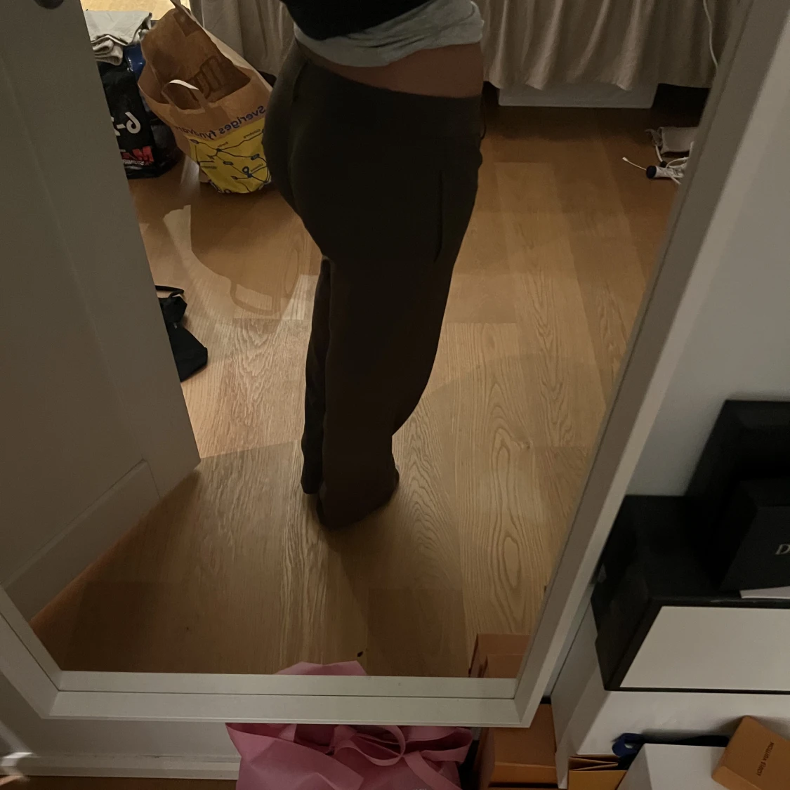 Bruna kostym byxor - 91